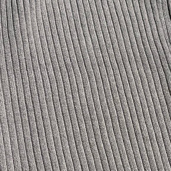 Hera Gray Green Long-Sleeve Ribbed Maxi Dress Women’s Size Medium - Picture 9 of 11